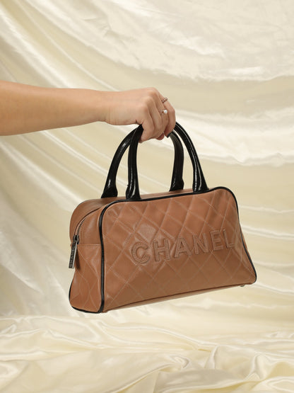 Chanel Caviar Bowler Bag