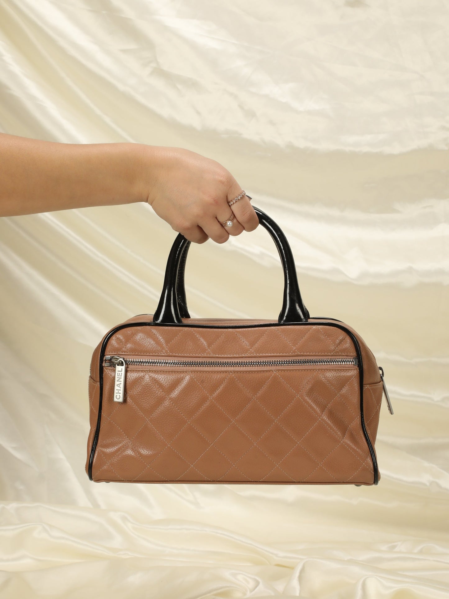 Chanel Caviar Bowler Bag