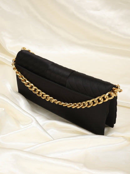 Extremely Rare Chanel 2019 Satin Clutch Bag