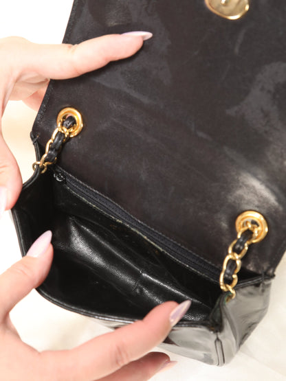 Chanel Patent Mini Flap Bag
