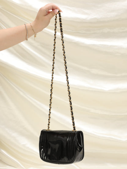 Chanel Patent Mini Flap Bag