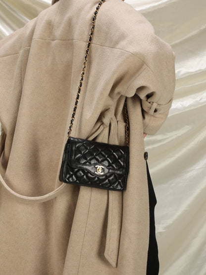 Chanel Two-Tone Quilted Mini Flap Bag