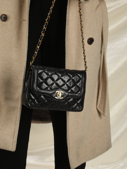 Chanel Two-Tone Quilted Mini Flap Bag
