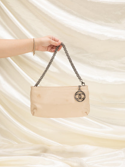 Chanel Timeless Lambskin Chain Pochette
