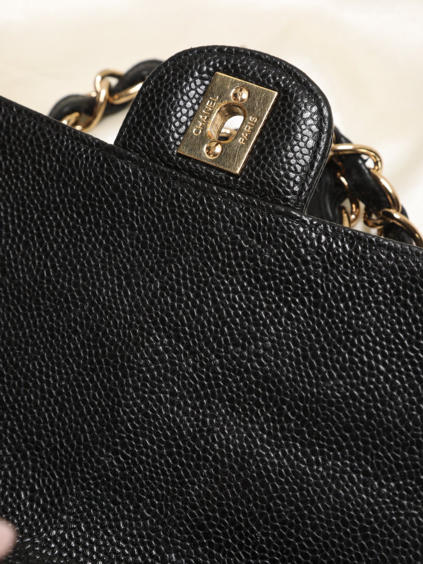 Chanel Caviar Jumbo Flap Bag