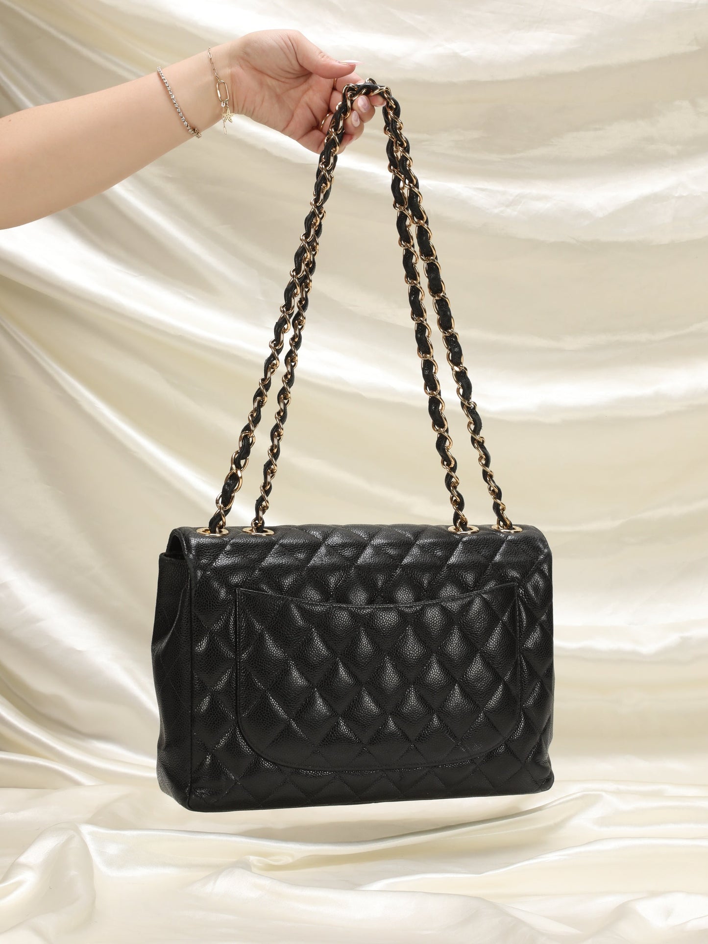 Chanel Caviar Jumbo Flap Bag