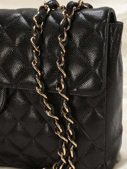 Chanel Caviar Jumbo Flap Bag