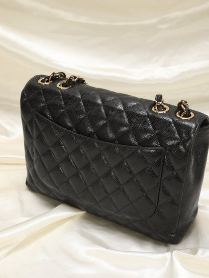 Chanel Caviar Jumbo Flap Bag