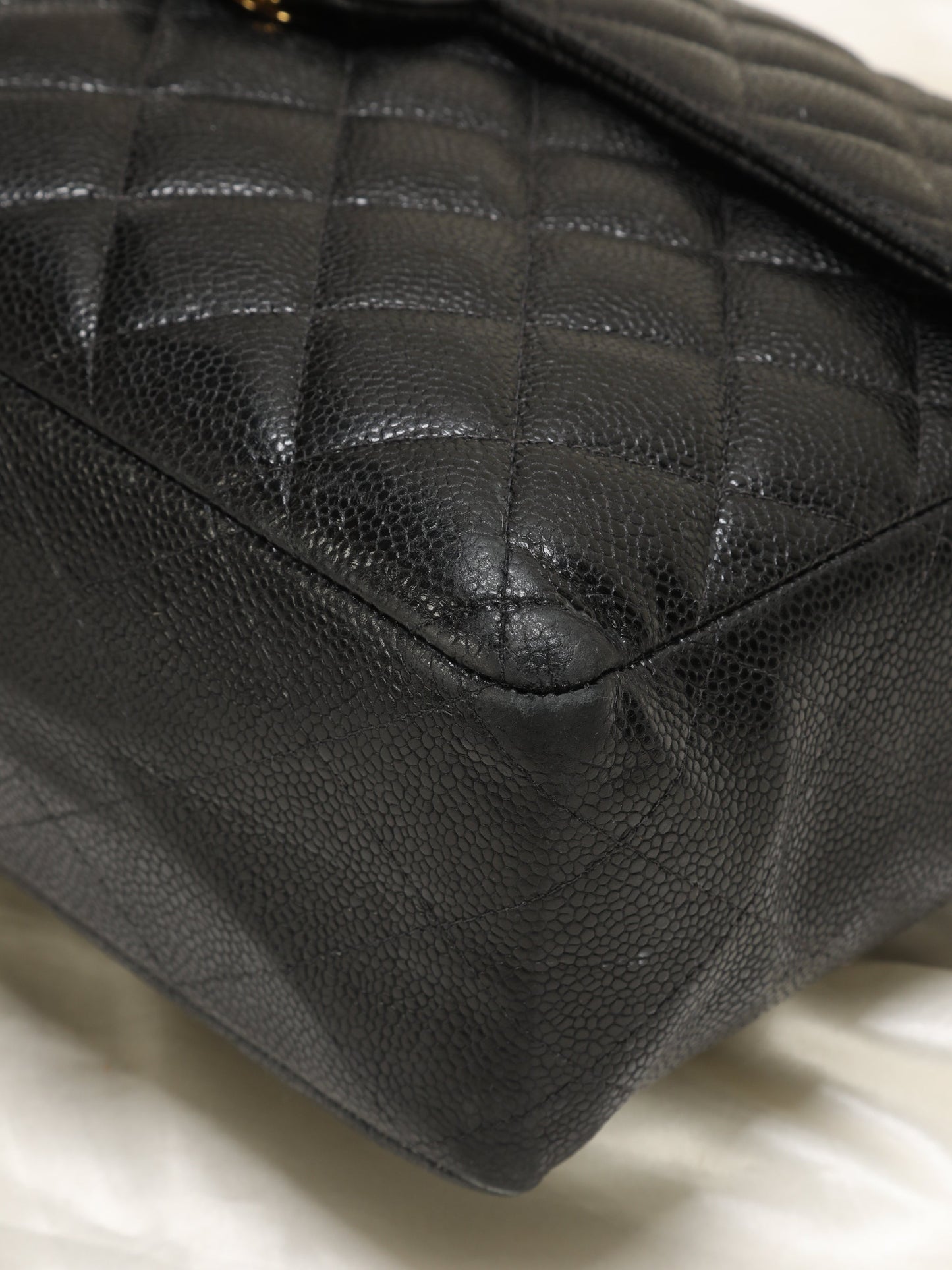 Chanel Caviar Jumbo Flap Bag