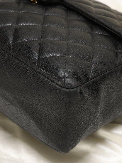 Chanel Caviar Jumbo Flap Bag