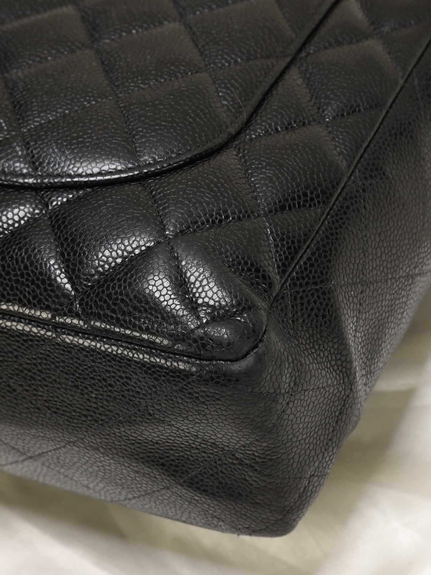 Chanel Caviar Jumbo Flap Bag