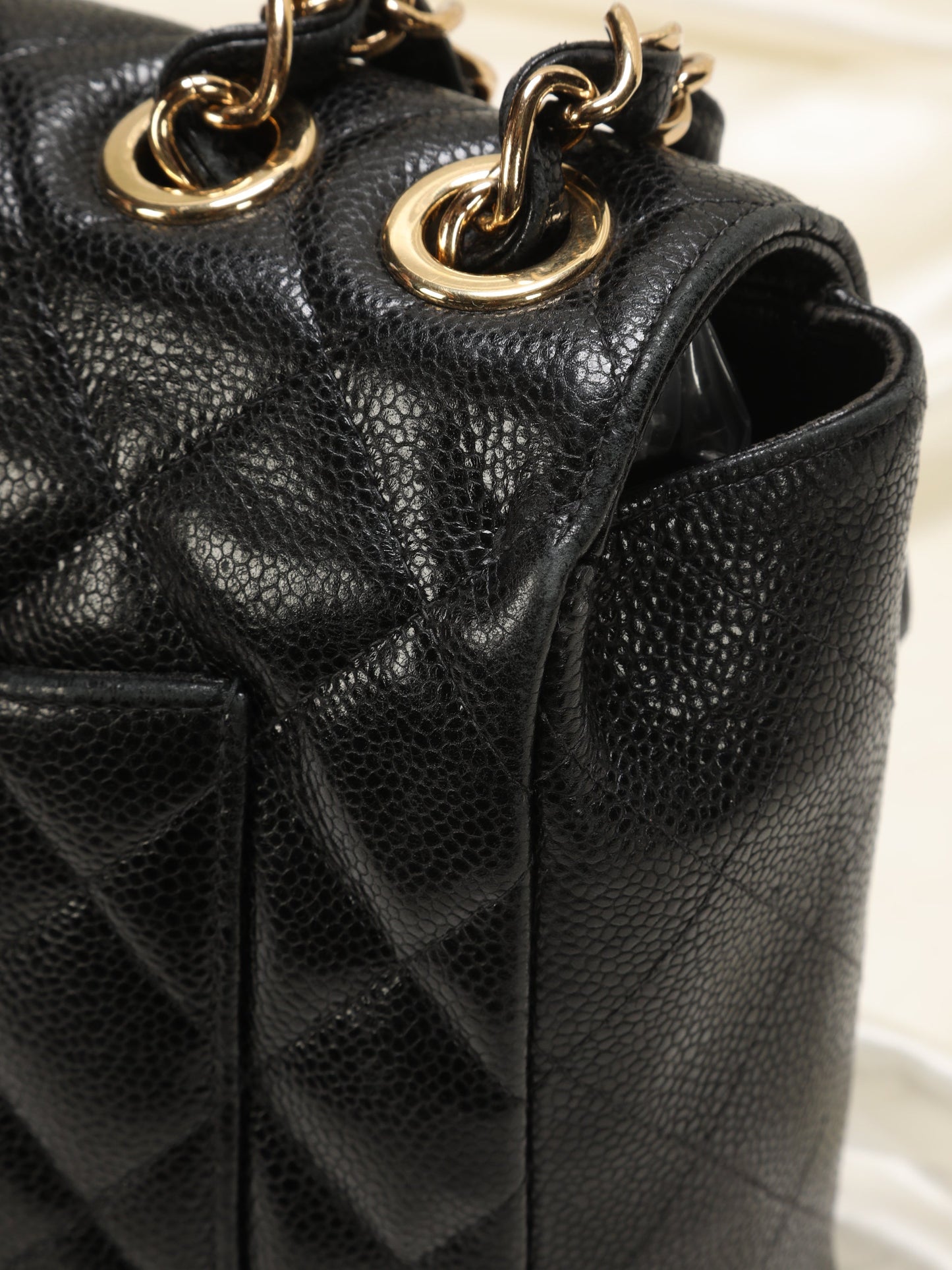 Chanel Caviar Jumbo Flap Bag