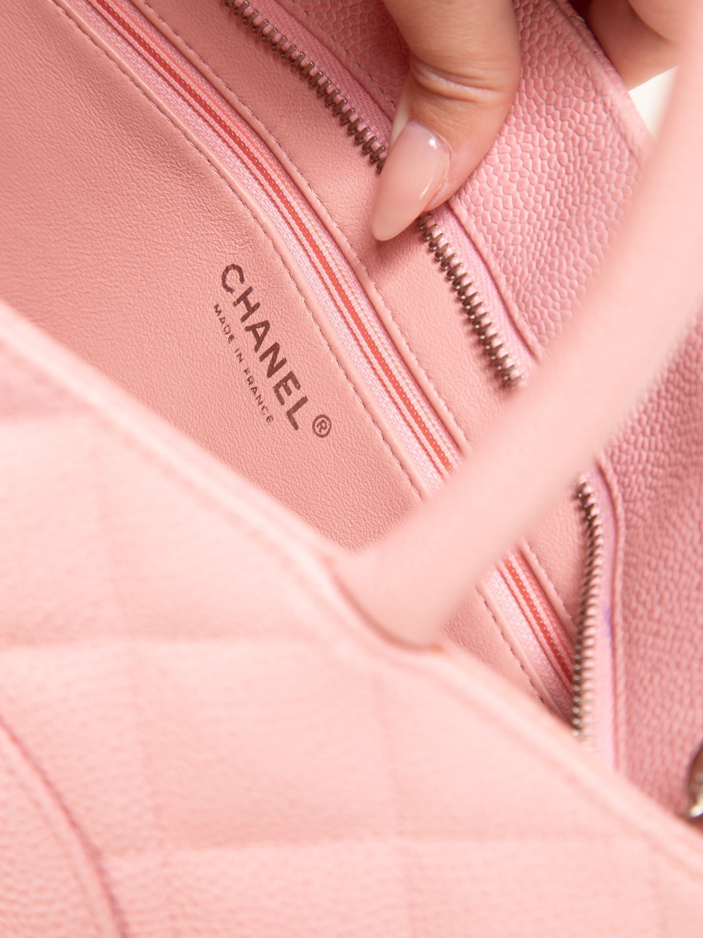 Chanel Caviar Medallion Tote