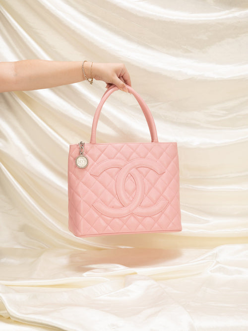 Chanel Caviar Medallion Tote