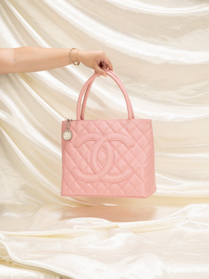 Chanel Caviar Medallion Tote