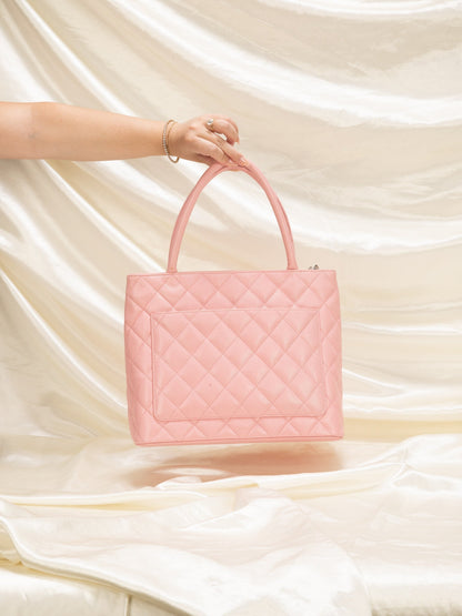 Chanel Caviar Medallion Tote