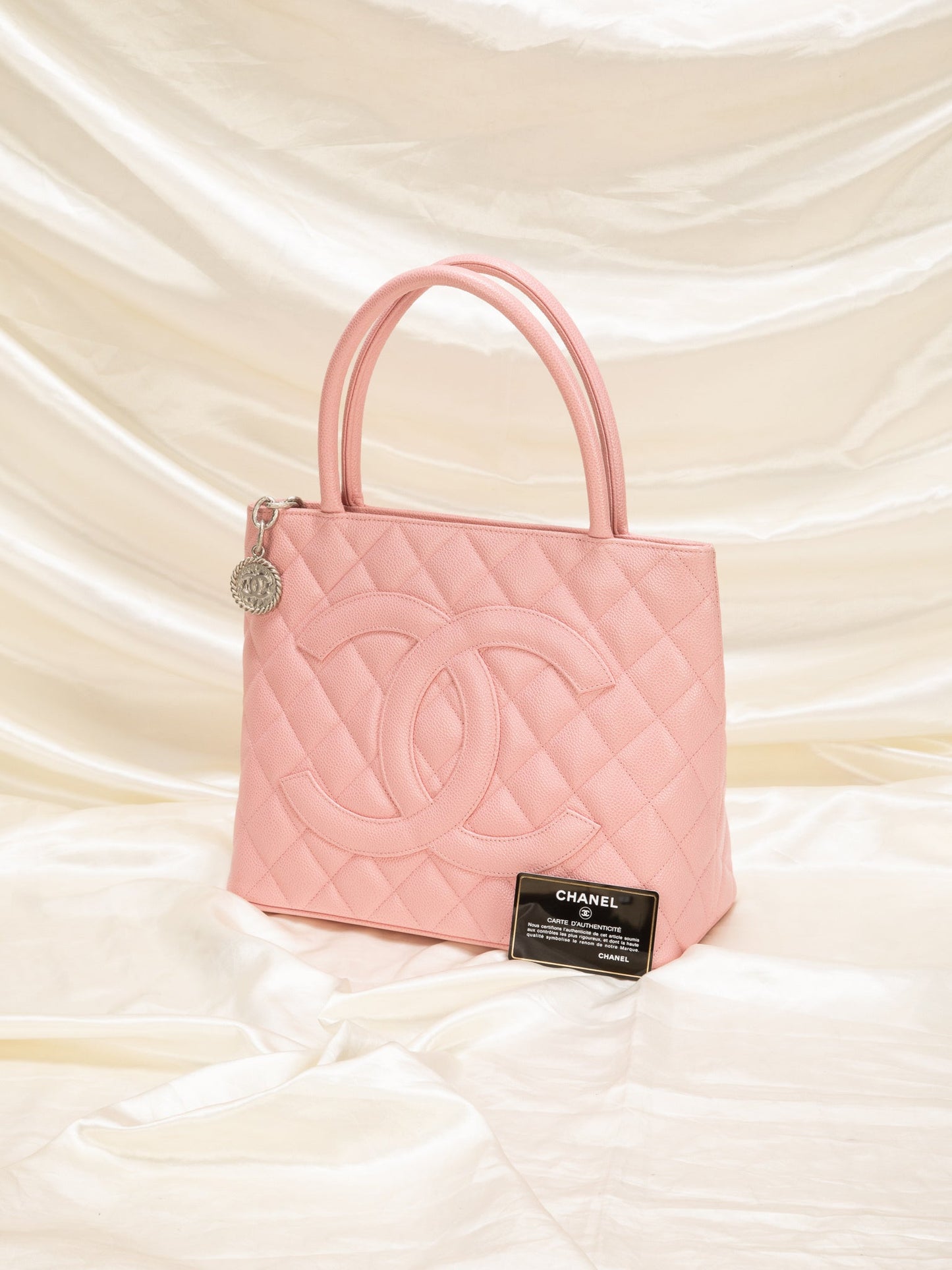 Chanel Caviar Medallion Tote