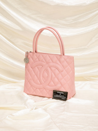 Chanel Caviar Medallion Tote