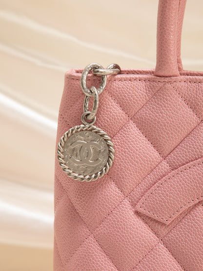 Chanel Caviar Medallion Tote