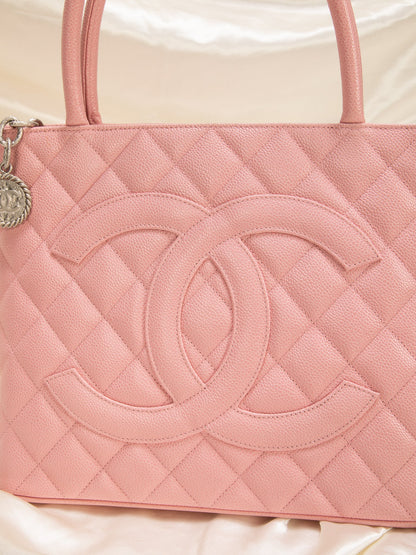 Chanel Caviar Medallion Tote