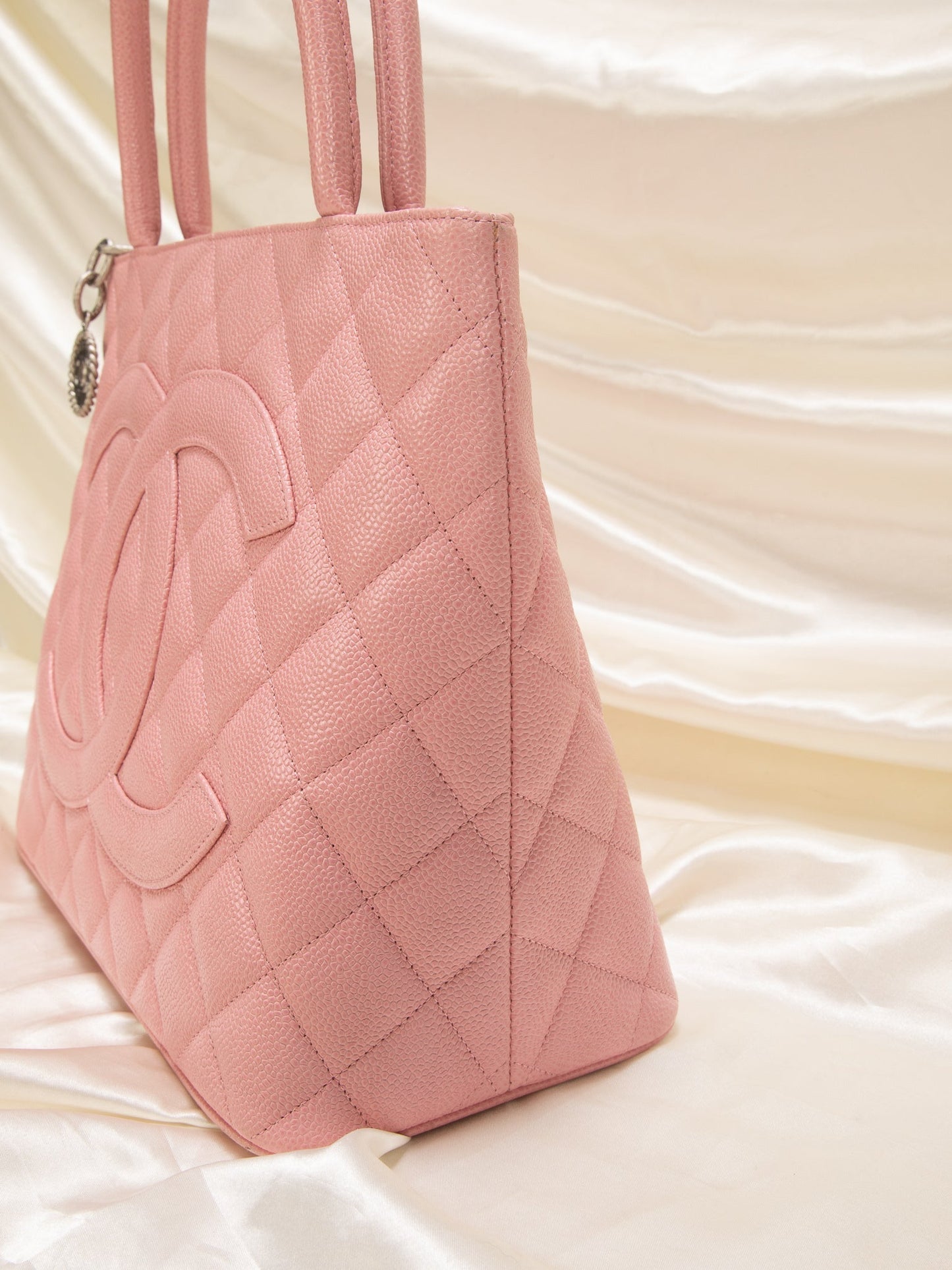 Chanel Caviar Medallion Tote