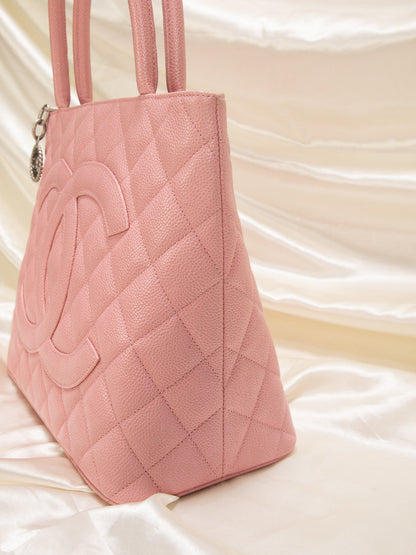 Chanel Caviar Medallion Tote