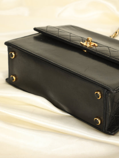 Extremely Rare Chanel Lambskin Trapezoid Bag
