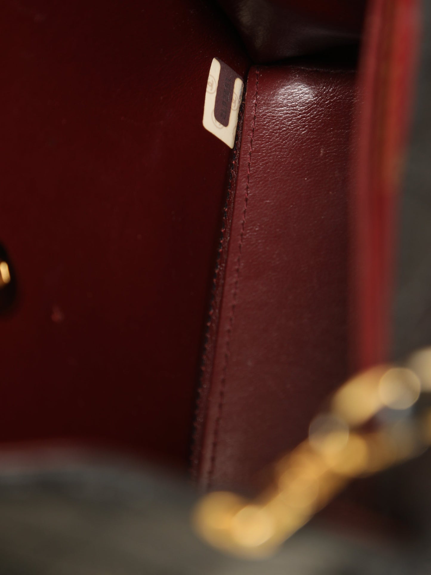 Extremely Rare Chanel Lambskin Trapezoid Bag