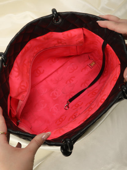 Chanel Cambon Lambskin Large Tote