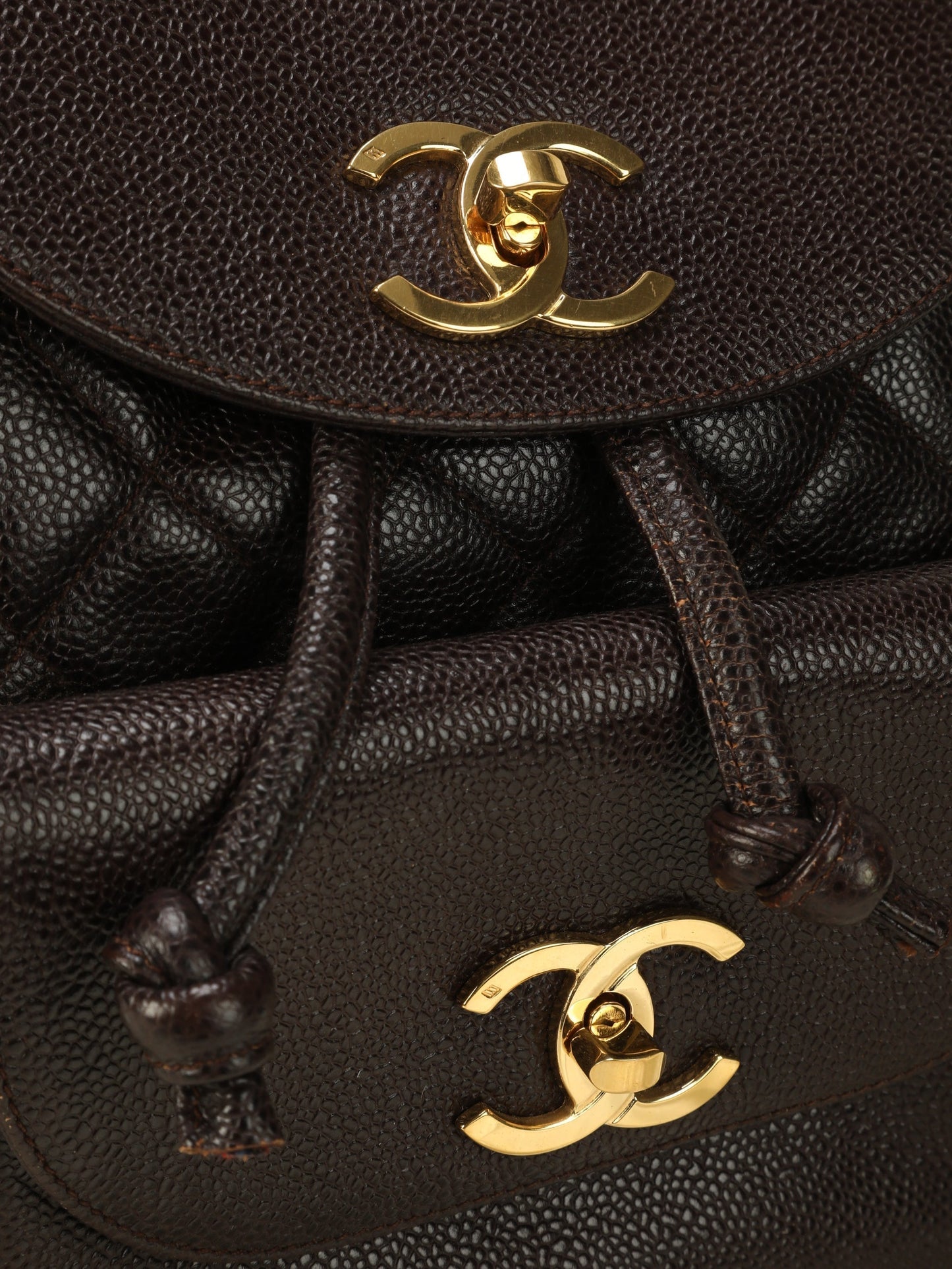 Extremely Rare Chanel Caviar Quilted Backpack