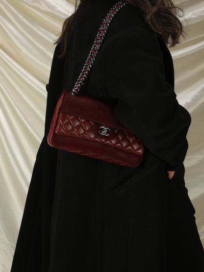 Extremely Rare Chanel Pony Hair and Calfskin Double Flap
