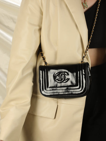 Chanel Patent Mini Flap Bag
