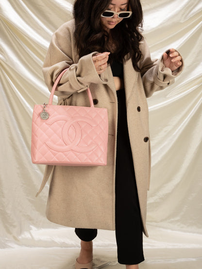 Chanel Caviar Medallion Tote