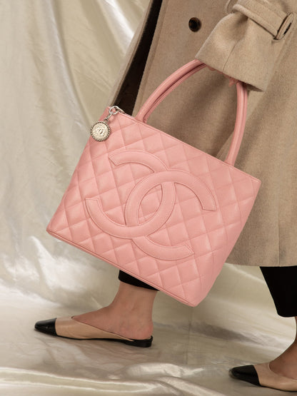 Chanel Caviar Medallion Tote