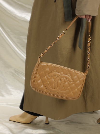 Chanel Caviar Pochette