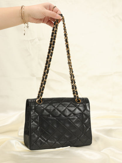 Chanel Two-Tone Double Flap Bag