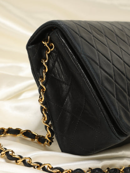 Chanel Medium Turnlock Lambskin Full Flap