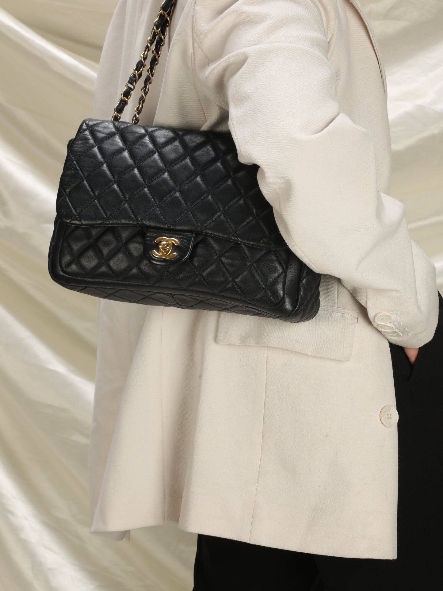 Chanel Calfskin Classic Flap