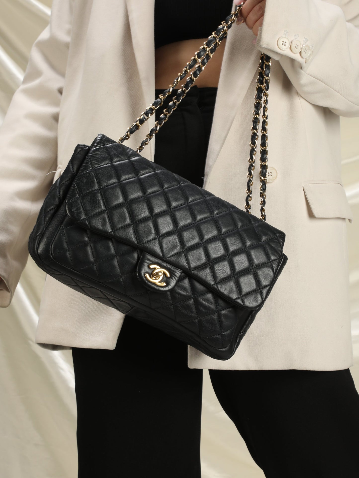 Chanel Calfskin Classic Flap