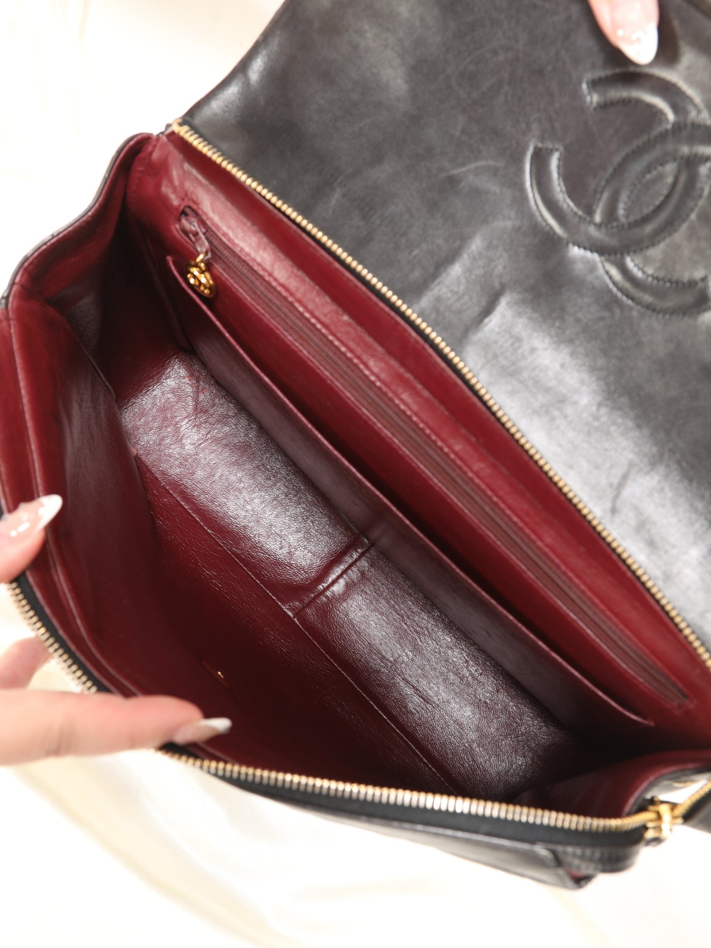 Extremely Rare Chanel Lambskin Classic Flap Backpack