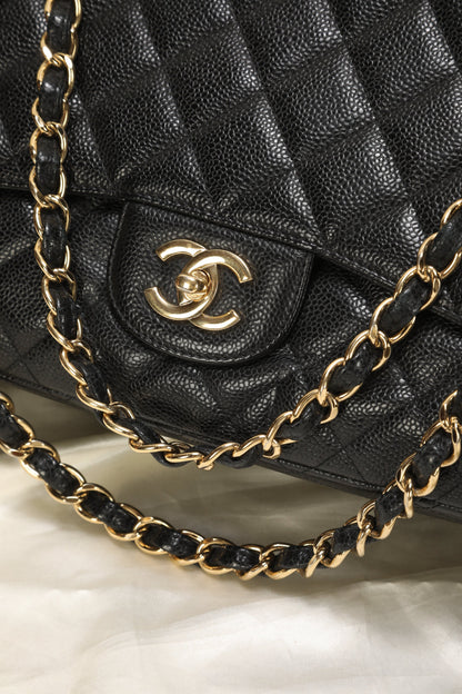 Chanel Caviar Jumbo Flap Bag