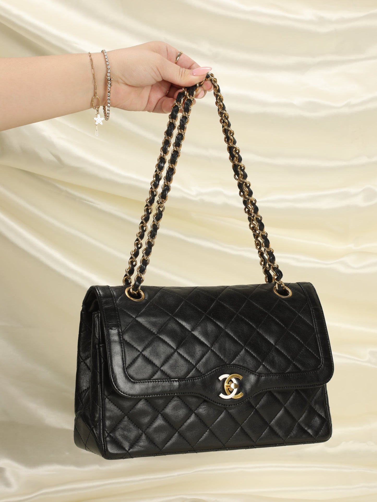 Chanel Two-Tone Medium Flap Bag