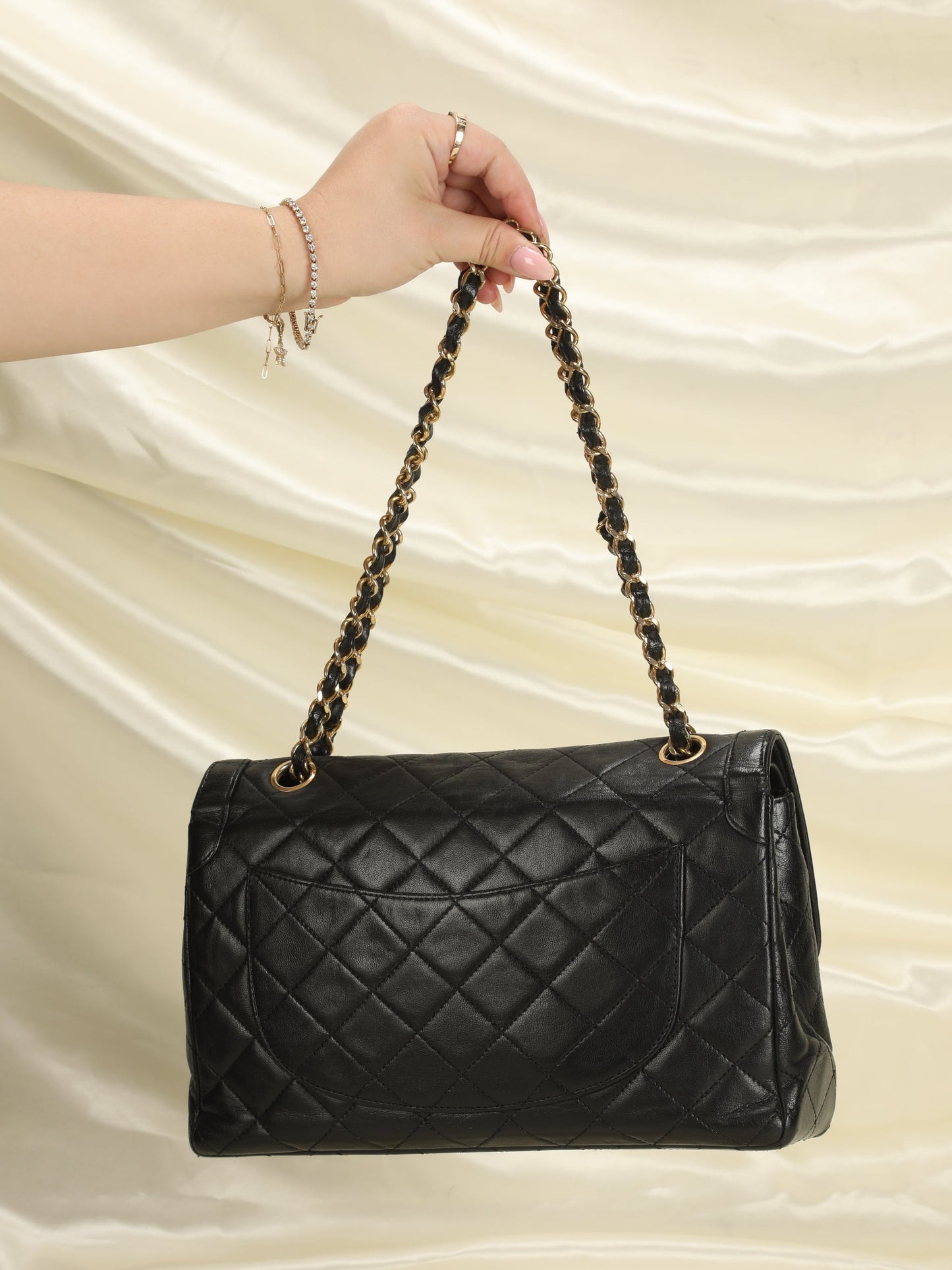 Chanel Two-Tone Medium Flap Bag