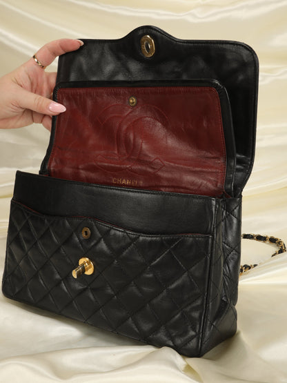 Chanel Two-Tone Medium Flap Bag
