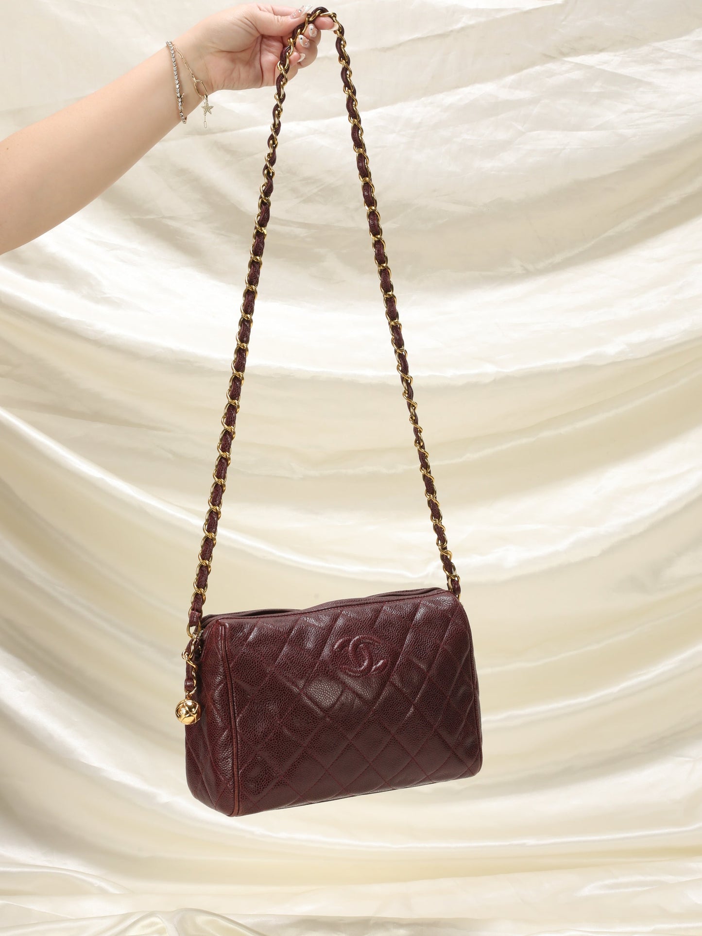 Chanel Caviar Quilted Camera Bag