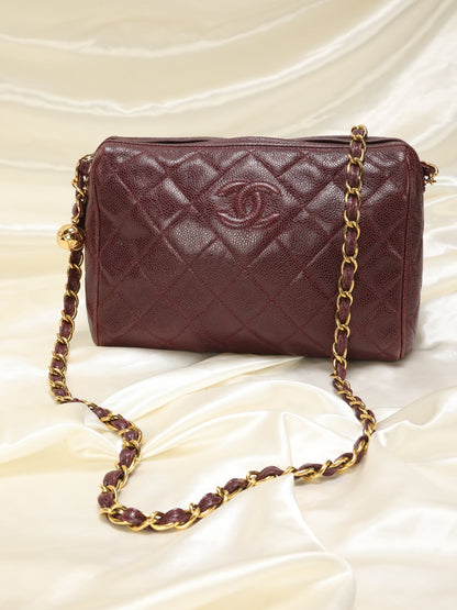 Chanel Caviar Quilted Camera Bag