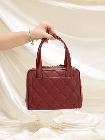 Chanel Quilted Bowler Bag
