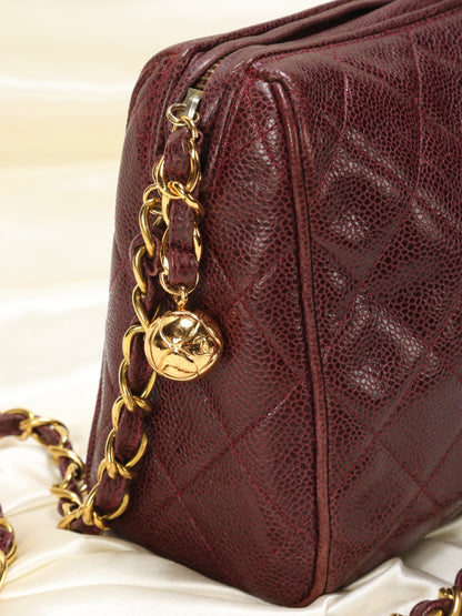 Chanel Caviar Quilted Camera Bag