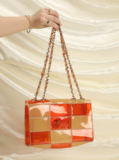 Chanel Vinyl Patchwork Bag