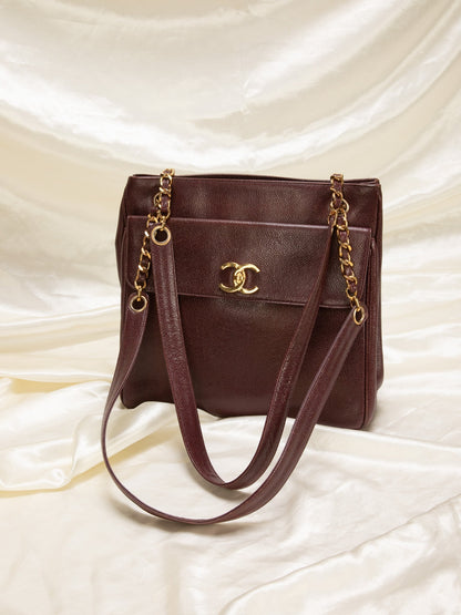 Chanel Caviar Double-Sided Tote